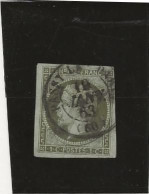 TIMBRE N° 11 OBLITERE , SANS AMINCI -COTE : 90 € - ANNEE 1860 - 1853-1860 Napoléon III