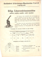 Buchbinderei - & Kartonnagen-Maschinen GMBH Leipzig - Sell - Supplies And Equipment