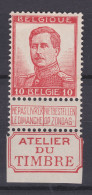 N° 123  X Neuf Avec Gomme Et Charniere  : MARQUE ATELIER DU TIMBRE - 1912 Pellens