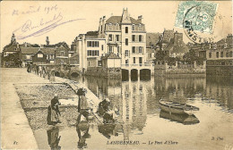 29 CONNAISSEZ VOUS LES LAVANDIERES DE LANDERNEAU PRES DU PONT D ELORN LE LINGE SECHE SUR LE QUAI - Landerneau