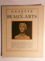 GAZETTE DES BEAUX ARTS - FEVRIER 1939 - CHATEAU ET PARC DE SCEAUX - CHARLES DESPIAU - DEACROIX A TANGER MAROC Etc ... - Arte