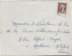 ALGERIE - LETTRE AVEC SURCHARGE E.A .SUR N° 1263 -OBLITERATION: AIN KECHERA -1962 - Covers & Documents