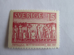 SUEDE - SWEDEN - 1960 YVERT N° 450a MHN** Dentelé Sur 3 Cotés - Neufs