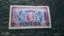 YENİ ZELANDA- 1940-50             10P           UNUSED - Used Stamps