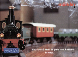 Catalogue MÄRKLIN 1994 Nouveauté : MAXI  Le Grand Train En Miniature - Französisch