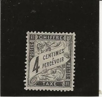 TIMBRE TAXE N° 13 NEUF  INFIME CHARNIERE 1881-92 COTE :120 € - 1859-1959 Postfris