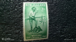 YENİ ZELANDA- 1950-60             2P           UNUSED - Used Stamps