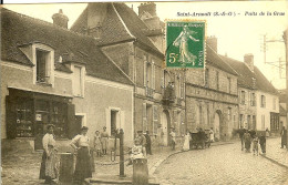 78 SAINT ARNOULT JOLIE CARTE LE PUITS DE LA GRUE IL FALLAIT POMPERPOUR AVOIR DE L EAU - St. Arnoult En Yvelines