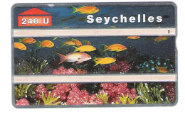 Seychelles - Seychellen - C&W Seytels - L&G - Waterworld Underwater Marine Sea Life Fish Fisch - 703A - 240Units - Seychelles