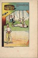 PC SPORTS, GYMNASTIQUE, LES SPORTS MODERNES, Vintage Postcard (B40568) - Gymnastiek