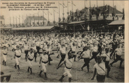 PC SPORTS, SOCIÉTÉS DE GYMNASTIQUE DE FRANCE, Vintage Postcard (B40589) - Gymnastiek