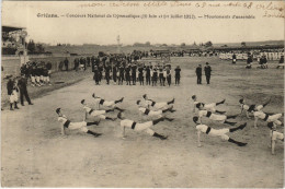 PC SPORTS, ORLÉANS, CONCOURS NATIONAL DE GYMNASTIQUE, Vintage Postcard (B40546) - Gymnastiek