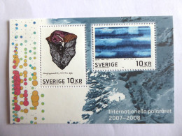 SUEDE - SWEDEN - 2007 YVERT N° 2549/2550 BF N°34 MNH** - Blocs-feuillets