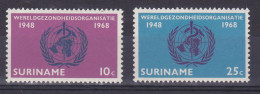 Suriname 1968 WHO World Health Organisation  **/MNH - OMS