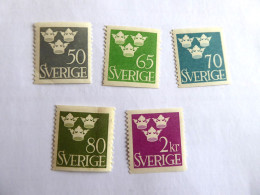 SUEDE - SWEDEN - 1948-1952 SERIE COURANTE - Neufs