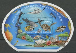 WALLIS FUTUNA Bloc N° 24 ** Neuf MNH Superbe Poissons Baleine Bateaux Fishes Whale Boats Ships Tortue Turtle - Blocchi & Foglietti