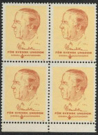 1951 MNH** BLOCK JAMBOREE SVENSKA Sweden Scoutunionen Boy Scouts Scoutism Jamboree Powell Pfadfinder CINDERELLA SCOUTING - Ongebruikt