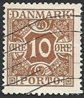 Dänemark Portom. 1930, Mi.-Nr. 22, Gestempelt - Strafport