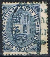 Sello 10 Cts Impuesto De Guerra 1874, Marca Administracion VILLANUEVA Y GELTRU (Barcelona), Num 142 º - Used Stamps