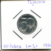 50 HELLER 1994 REPÚBLICA CHECA CZECH REPUBLIC Moneda #AP726.2.E - Czech Republic