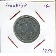 1 FRANC 1957 B FRANCIA FRANCE Moneda #AM555.E - 1 Franc