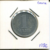 1 MARK 1982 DDR EAST ALEMANIA Moneda GERMANY #AR760.E - 1 Marco