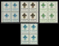 MNH** BLOCKS FULL SET JAMBOREE SVENSKA Sweden Scout-unionen S.T GEORGSDAGEN SCOUTERS DAG Pfadfinder CINDERELLA SCOUTING - Nuevos