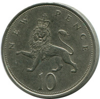 10 NEW PENCE 1969 UK GBAN BRETAÑA GREAT BRITAIN Moneda #AZ017.E - Otros & Sin Clasificación
