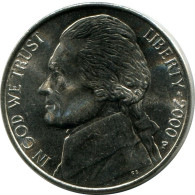 5 CENTS 2000 USA UNC Moneda #M10282.E - E.Cents De 2, 3 & 20