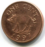 1 CENT 1997 BERMUDES BERMUDA Pièce UNC #W11444.F - Bermudas