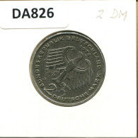 2 DM 1974 D T. HEUSS BRD ALLEMAGNE Pièce GERMANY #DA826.F - 2 Mark