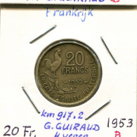20 FRANCS 1953 B FRANCE Pièce Française #AM440.F - 20 Francs