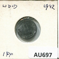 1 PFENNIG 1942 GERMANY Coin #AU697.U - Other & Unclassified