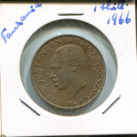 1 SHILLING 1966 TANZANIA Coin #AN694.U - Tanzanía