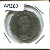 50 NGWEE 1972 ZAMBIA Coin #AR267.U - Zambia