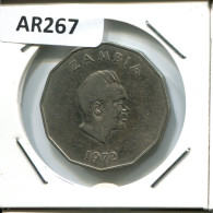 50 NGWEE 1972 ZAMBIA Coin #AR267.U - Sambia