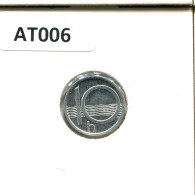 10 HALERU 2000 CZECH REPUBLIC Coin #AT006.U - Tschechische Rep.