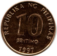 10 CENTIMO 1997 PHILIPPINES UNC Coin #M10051.U - Philippines