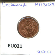 2 EURO CENTS 2010 AUSTRIA Coin #EU021.U - Oesterreich