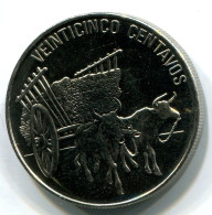 25 CENTAVOS 1991 REPUBLICA DOMINICANA UNC Coin #W10800.U - Dominicana