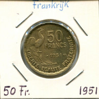 50 FRANCS 1951 FRANCE French Coin #AM444 - 50 Francs