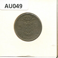 5 FRANCS 1971 Französisch Text BELGIEN BELGIUM Münze #AU049.D - 5 Frank