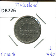 1 DM 1960 J BRD DEUTSCHLAND Münze GERMANY #DB726.D - 1 Marco