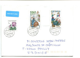 TCHEQUIE- Affranchissement Sur Lettre - EUROPA 97 - Other & Unclassified