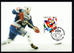 NORVEGIA - 1994 - OLIMPIADI INVERNALI DI LILLEHAMMER - Cartes-maximum (CM)