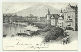 LUZERN - PILATUS 1904   VIAGGIATA FP - Lucerne