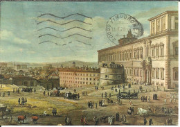 Roma (Lazio) Pinacoteca Capitolina, Gaspare Vanvitelli, "La Piazza E Il Palazzo Di Montecavallo" Nel '600 E '700 - Museums