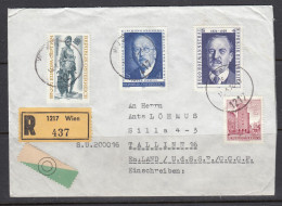 Einschreibenbrief 1974 Österreich- Estland. - Other & Unclassified