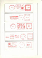 Austria / Oesterreich 1975 - 1976 Olympic Games Innsbruck 5 Interesting Meter Postmarks - Winter 1976: Innsbruck