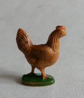 FIGURINE MARQUE INCONNUE POULE MARRON (1) - Autres & Non Classés